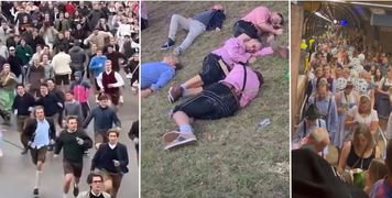 Nagrania z Niemiec niosą się w sieci. "Nieopisany chaos"