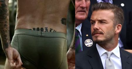 Beckham: "To moje krocze i pupa"