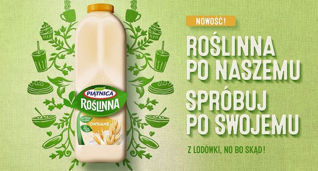 Piątnica ruszyła z szeroką kampanią napojów roślinnych