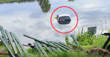 Zdjęcie z Mazowsza. Kobieta zasłabła za kierownicą. Dramatyczne chwile