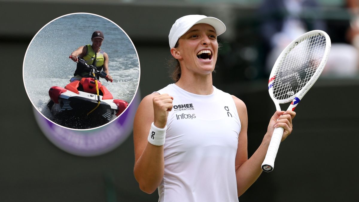 Iga Świątek wypoczywa nad polskim morzem