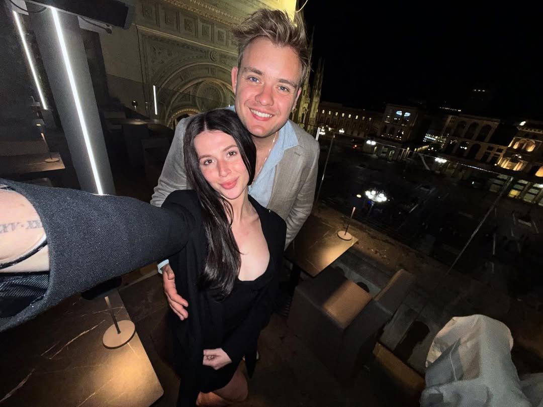 Roksana Węgiel i jej mąż, Kevin Mglej