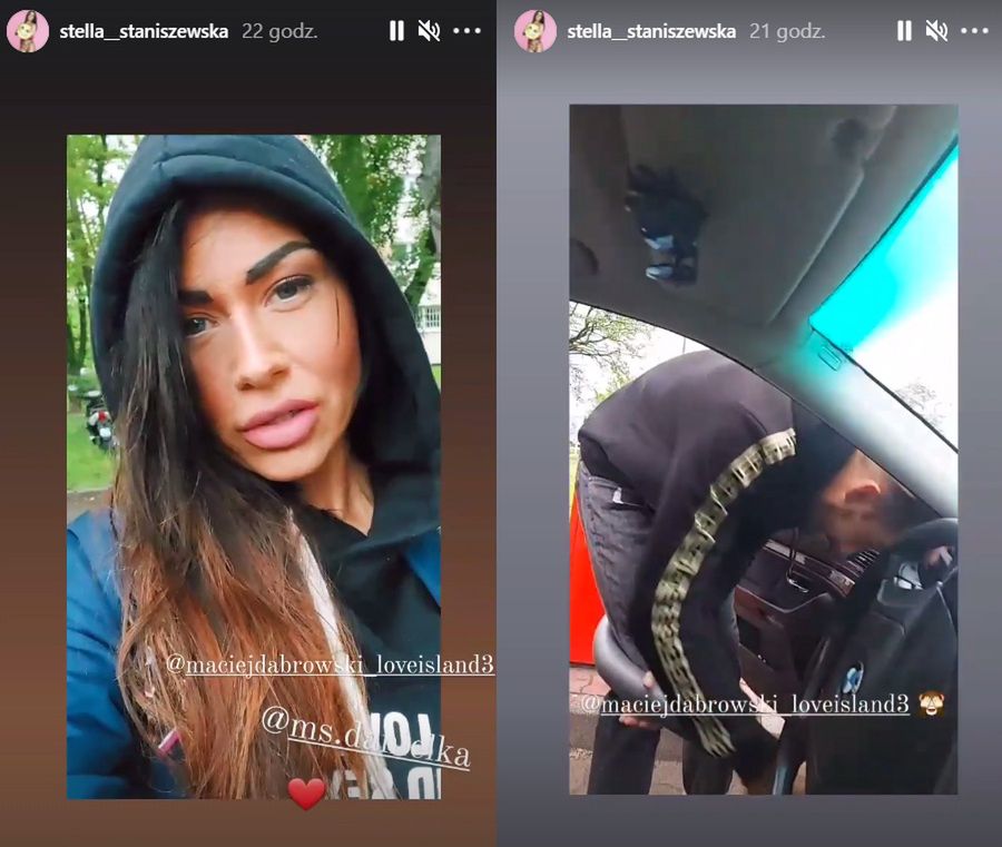 Stella z "Love Island" po rozstaniu z Piotrem imprezuje z Maćkiem