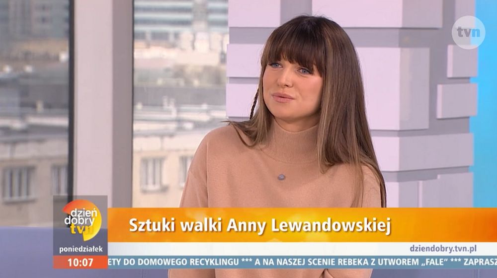 "Sztuki walki" Anny Lewandowskiej to nowy cykl w telewizji śniadaniowej