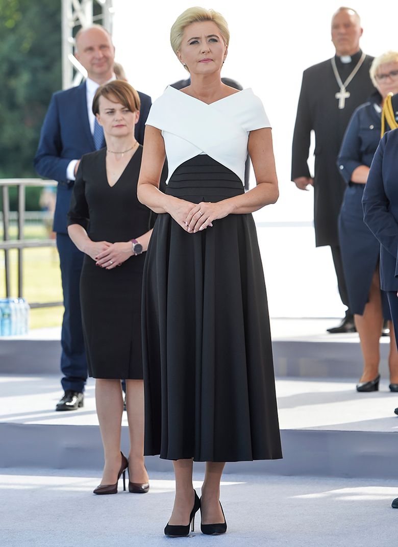 Agata Duda na zaprzysiężeniu