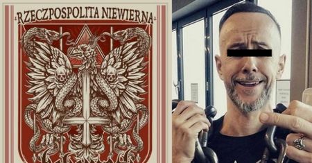 Lider Behemotha ZOSTAŁ OSKARŻONY o znieważenie polskiego godła!