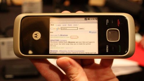 Motorola HS1001 - domowe szkaradztwo na Androidzie 1