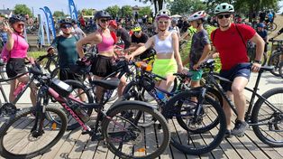 Rajd Rowerowy MTB "Partyzanckie Ścieżki" w Starachowicach. Na starcie ponad 200 rowerzystów