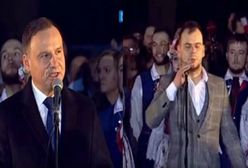 Mieszkaniec przerwał przemówienie prezydenta. "Mi jest wstyd..."