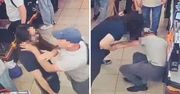 Chciał ukraść alkohol. Przewrócił ochroniarza i mu groził