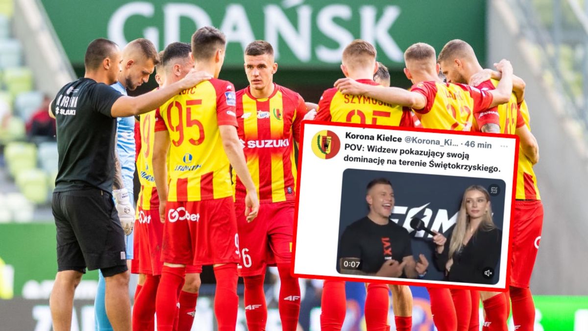 Korona Kielce zamieściła wulgarny wpis