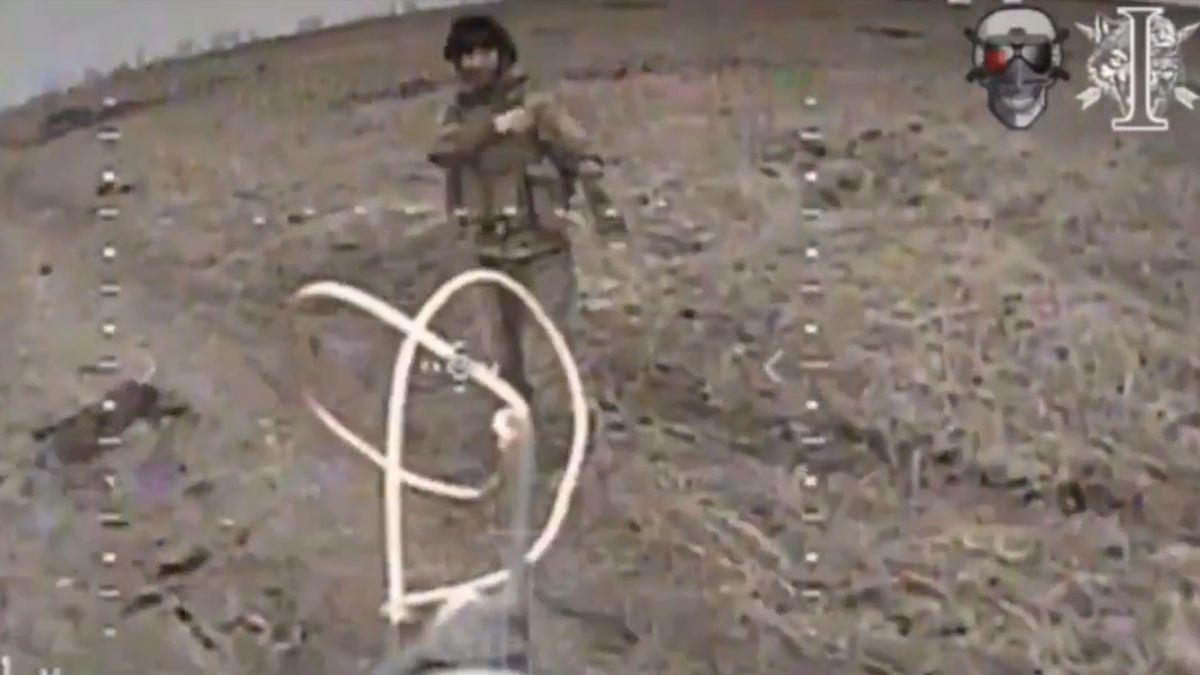 Rosyjski żołnierz przeżegnał się nim zginął