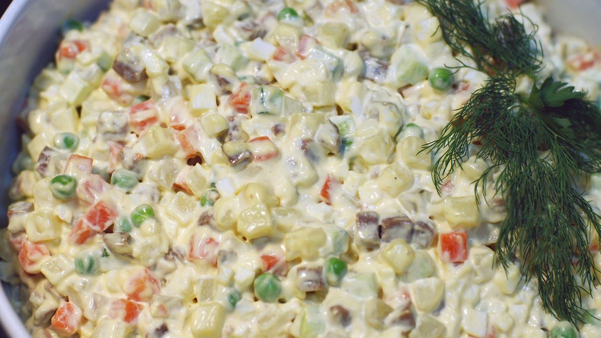 Najszybsza sałatka jarzynowa. 