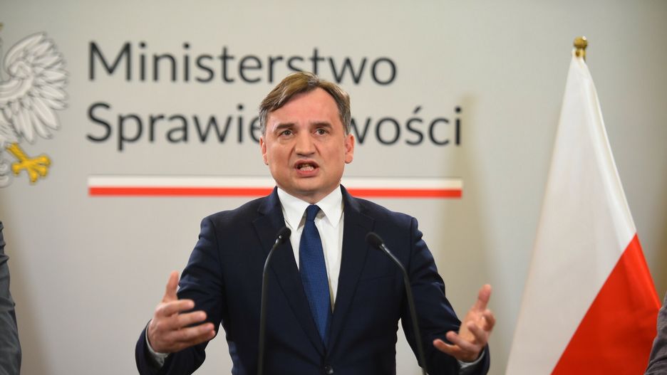 Konferencja w Ministerstwie Sprawiedliwo?ci
09.05.2023 Warszawa Konferencja w Ministerstwie Sprawiedliwosci
fot. Zbyszek Kaczmarek/REPORTER
n/z: Zbigniew Ziobro
Zbyszek Kaczmarek/REPORTER