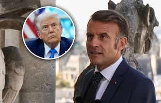 Macron odpowiada Trumpowi ws. importu z Rosji do UE. "To bardzo marginalne"