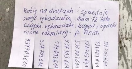 72-letnia pani Ania napisała ogłoszenia. Dzwonią z całej Polski