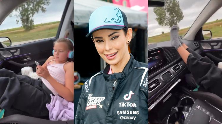 Dorota Gardias relacjonuje przejażdżkę z córką