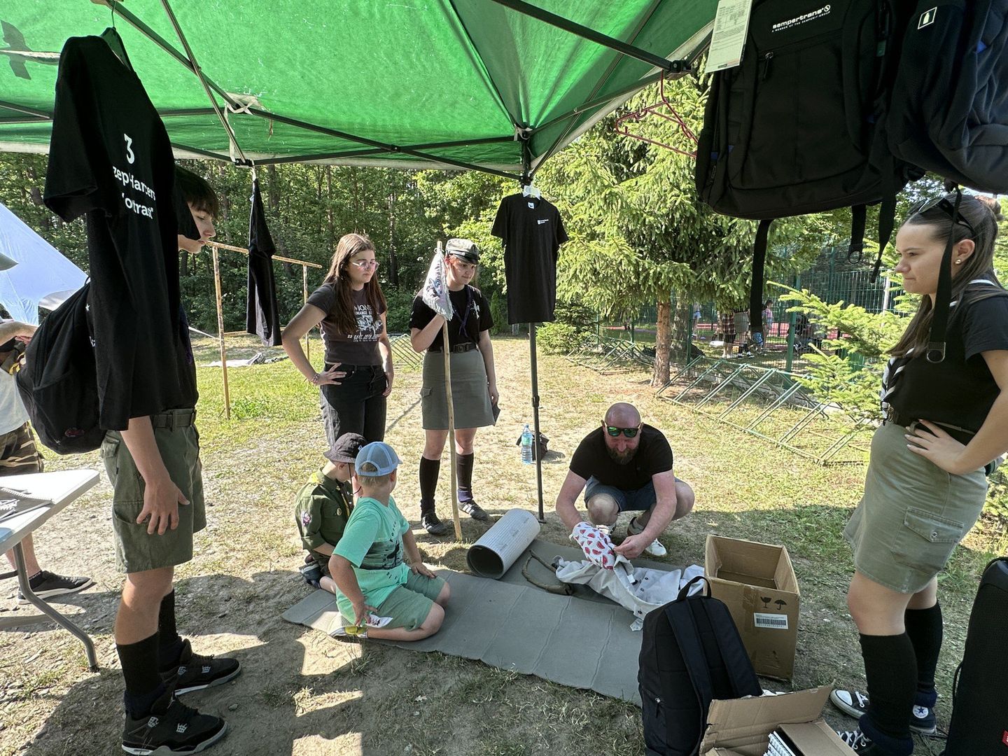 Piknik rodzinny 3 Szczepu Harcerskiego &#34;Kontrast&#34; w Bełchatowie