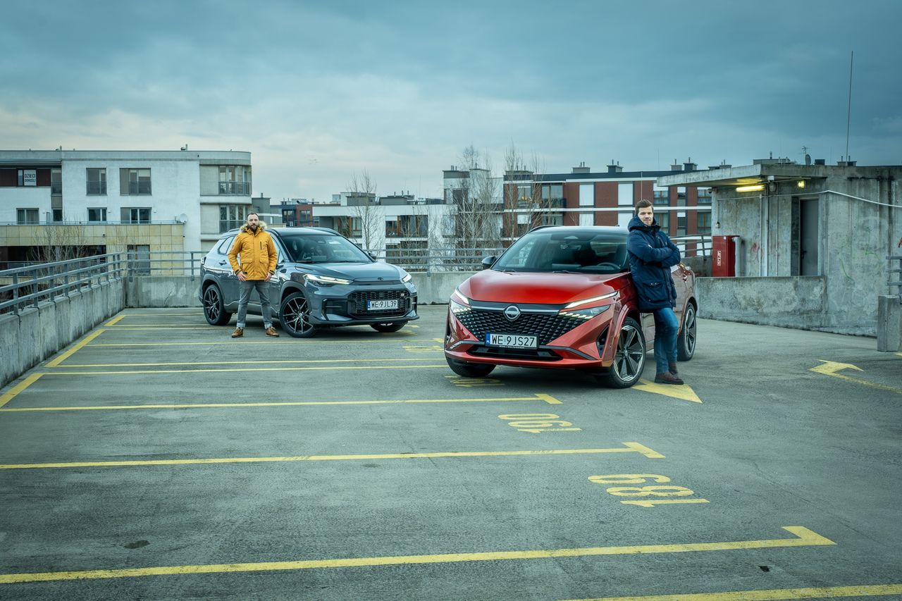 Porównanie: Toyota Corolla Cross i Nissan Qashqai to hybrydowe crossovery na różne sposoby. Mówię nie tylko o napędzie