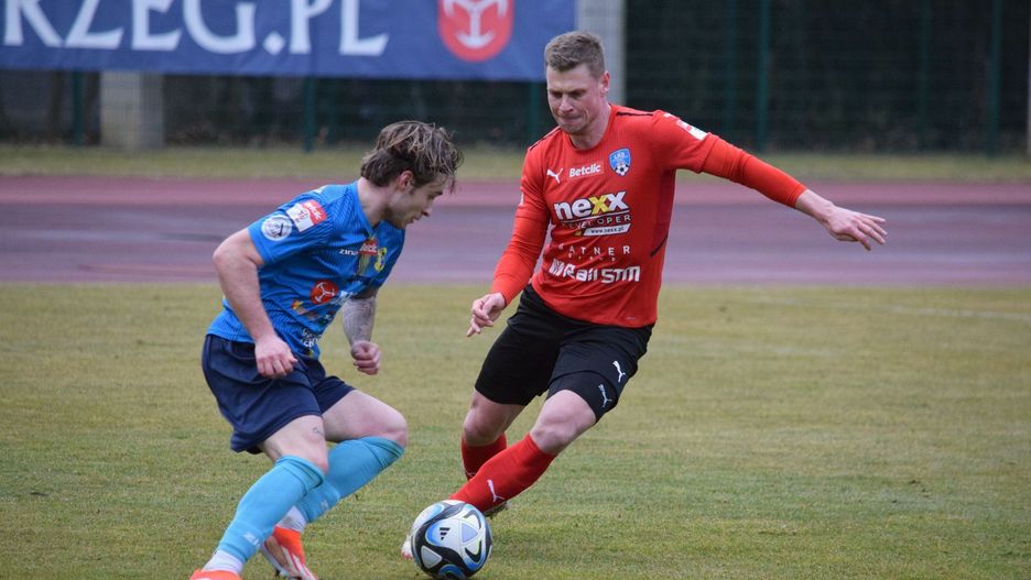 1.03.2025 r. Łukasz Piszczek w barwach LKS-u Goczałkowice-Zdrój w meczu III ligi.
