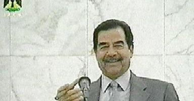 Saddam: będziemy walczyć w każdym miejscu na świecie