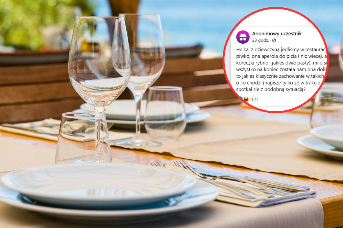 Poszedł z dziewczyną do restauracji w Chorwacji. Kiedy dostał rachunek, zrobił wielkie oczy