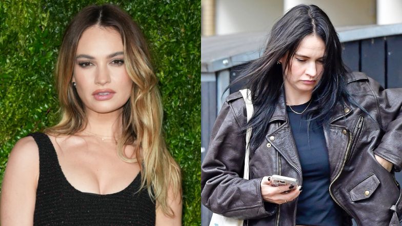 Odmieniona Lily James prezentuje nowy kolor włosów
