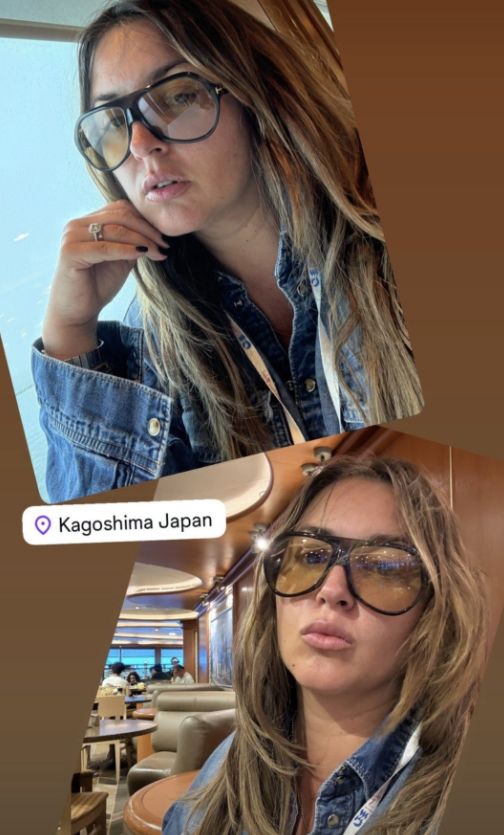 Karolina Szostak na wakacjach