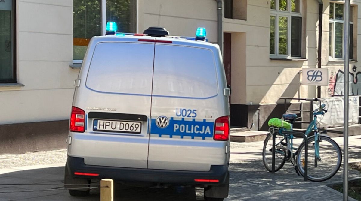 Tajemnicza akcja policji na Chartowie.
