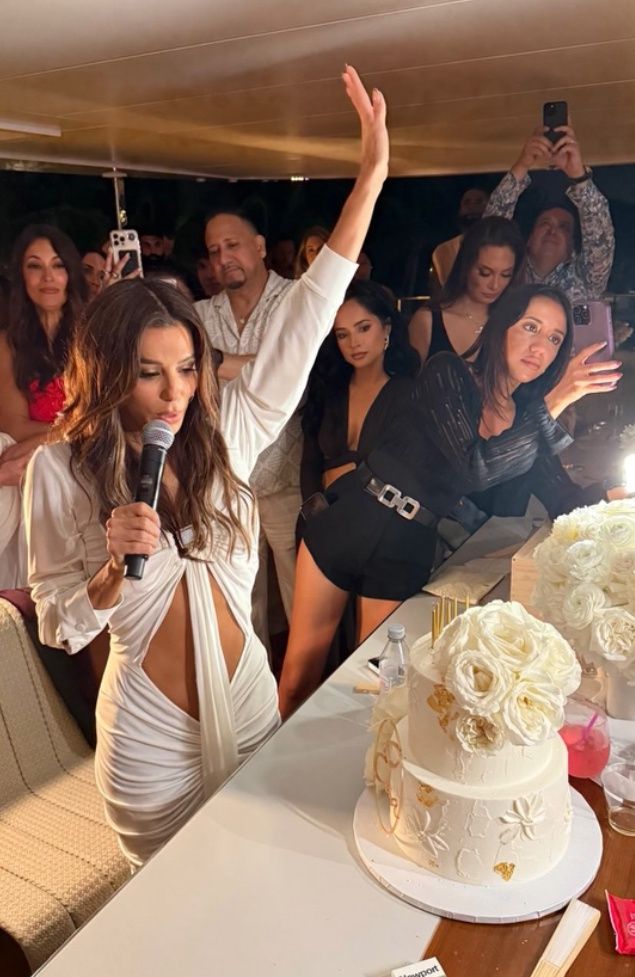 Eva Longoria świętuje urodziny na jachcie