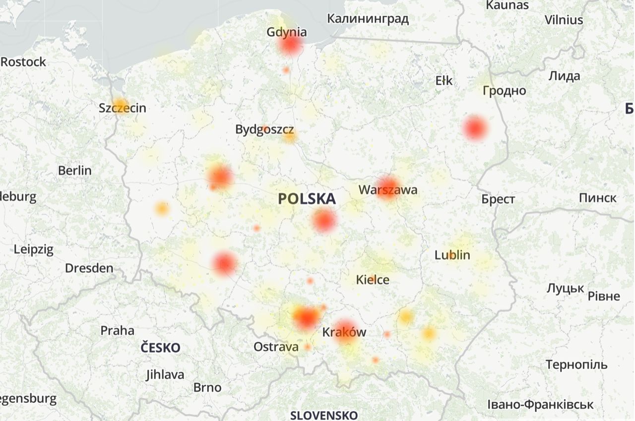 Awaria InPost. Nie działa strona internetowa i aplikacja (aktualizacja)