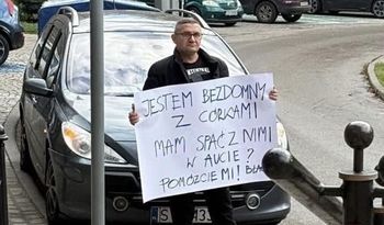 Jest samotnym ojcem. Jego historia poruszyła internautów