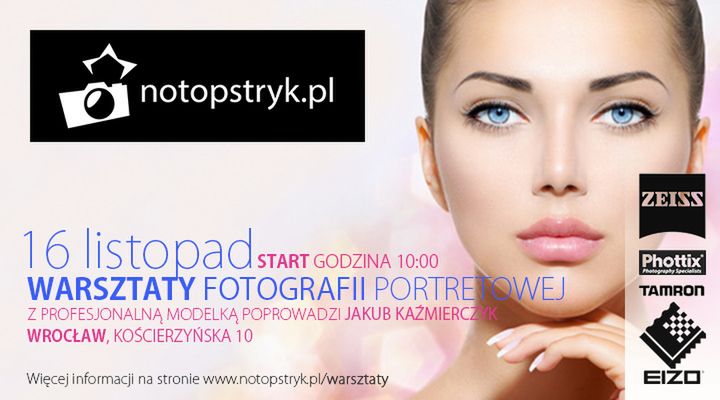 Jakub Kaźmierczyk poprowadzi bezpłatne warsztaty z fotografii portretowej 2