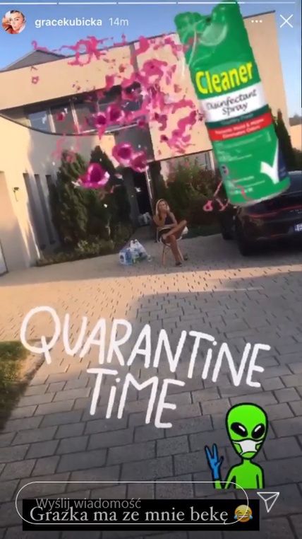 Sandra Kubicka ma koronawirusa
