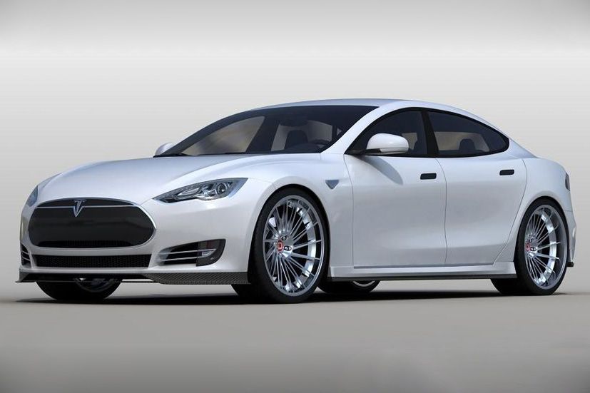 Tesla Model S od RevoZport: przypudrowany nos