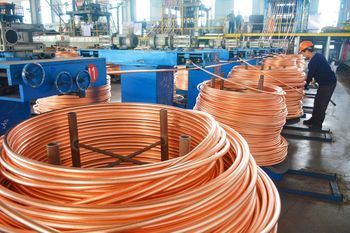 Ceny miedzi mocno spadają