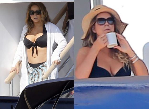 Mariah Carey w bikini na Ibizie!