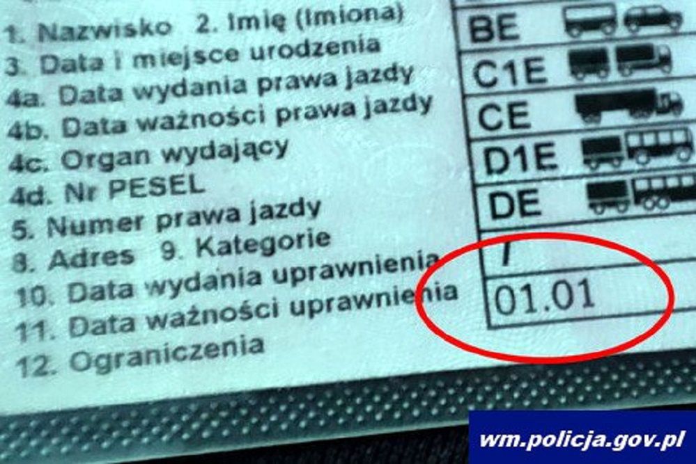 Problem z kodami na prawach jazdy. Kierowca musi być czujny