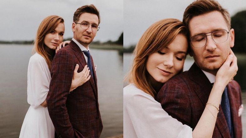 Katarzyna Dąbrowska pochwaliła się zdjęciami z sesji ślubnej