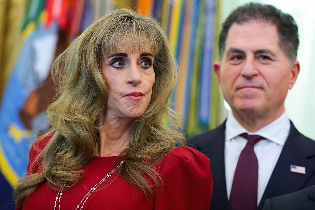 Susan Dell i Michael Dell u Donalda Trumpa