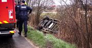 Wypadek w okolicach mostu na Noteci
