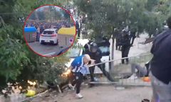 Samochód wjechał w tłum przed derbami Barcelony. Wybuchły zamieszki