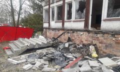 Lubsko. Tragiczny wypadek. Mężczyzna przygnieciony przez schody