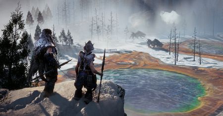 Kilka ujęć z mroźnego Horizon Zero Dawn: The Frozen Wilds