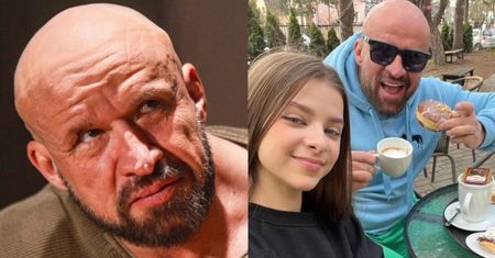 Tomasz Oświeciński chwali się kolejnymi zdjęciami 13-letniej córki w mini i skórze: "Lubi pan podkręcać atmosferę" (FOTO)