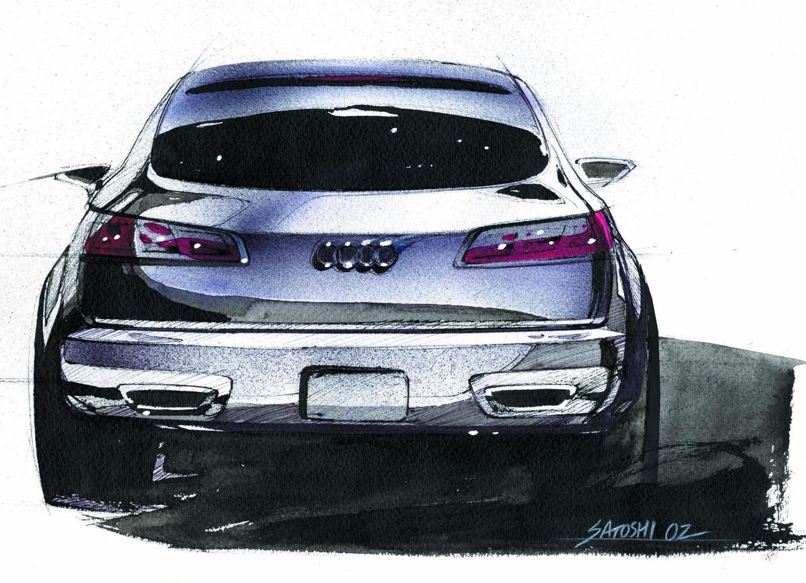 Szkic konceptu Audi Q6