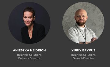 Agnieszka Heidrich i Yuriy Bryvus na czele zespołu BX w dentsu