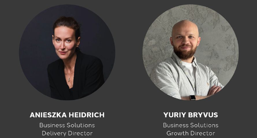 Agnieszka Heidrich i Yuriy Bryvus na czele zespołu BX w dentsu