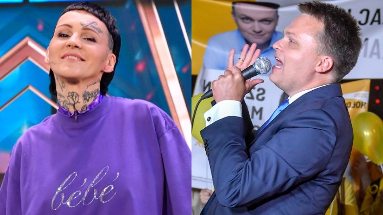 Agnieszka Chylińska i Szymon Hołownia