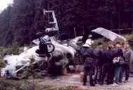 Wypadek śmigłowca; zginęły trzy osoby